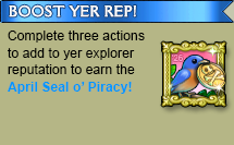 This months Seal o' Piracy